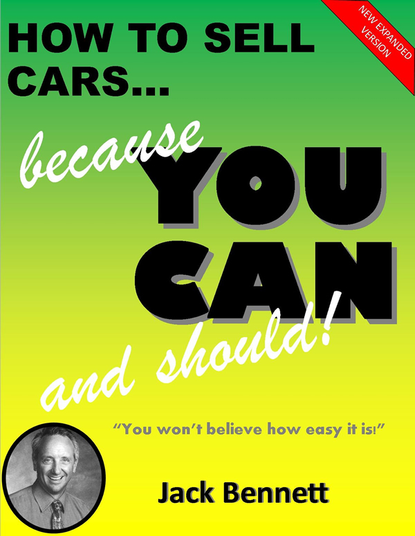 You Can and Should Sell Cars